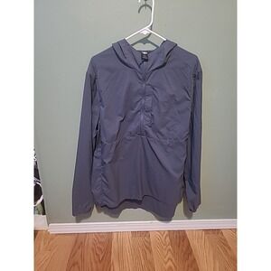 Flylow Lightweight Hooded Hiking Windbreaker Waterproof Half Zip Men's‎ Medium